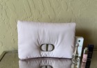 NIB Dior Pink Satin CD Logo Padded Clutch Cosmetic-GWP- and J’adore Pink Max — photo 2