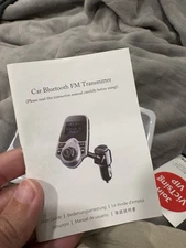 NIB VicTsing Wireless Bluetooth Adapter FM Transmitter for Car