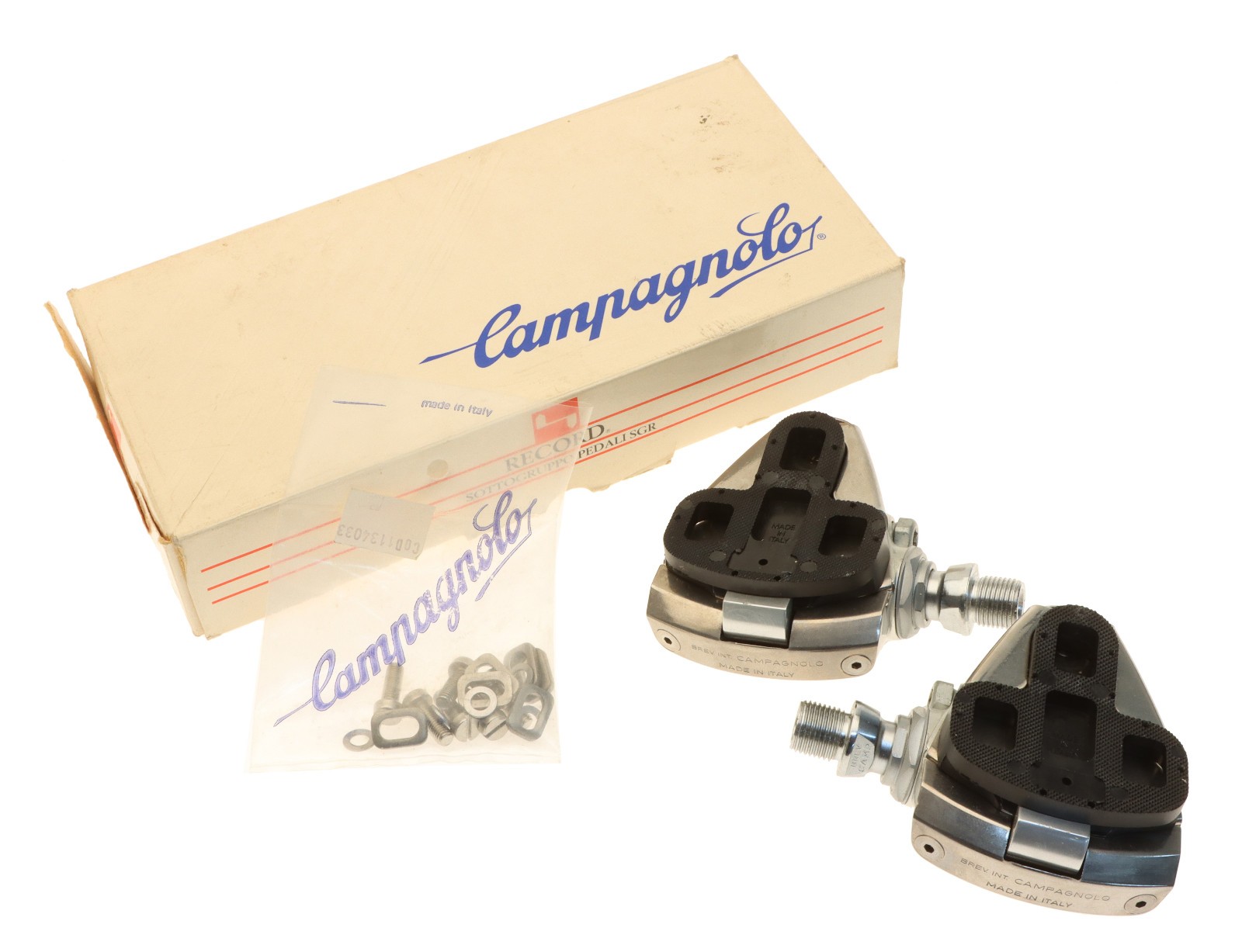 Campagnolo Record SGR-1 Clipless Road Pedals 916 C-Record NOS 46290₽