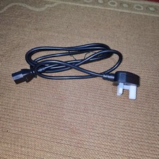 RB-250 Black Power Cable 1.8mtr 5Amp Uk Plug to IEC C13 Socket