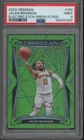 2023-24 Panini Obsidian JALEN BRUNSON #152 Etch Green Flood /25 PSA 9 JMP10