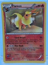 Flareon 12/108 Reverse Holo - Uncommon - Pokémon Dark Explorers - MP - See Video