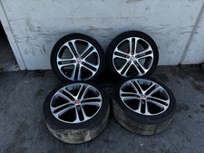 RIM RIMS WHEEL WHEELS SET 18" INCH SET TIRES CLEAN JAGUAR XE OEM (2017-2020)