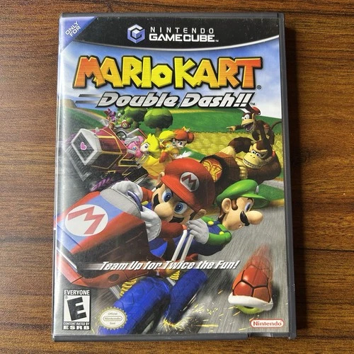 Mario Kart Double Dash Nintendo GameCube Case / Game /Manual