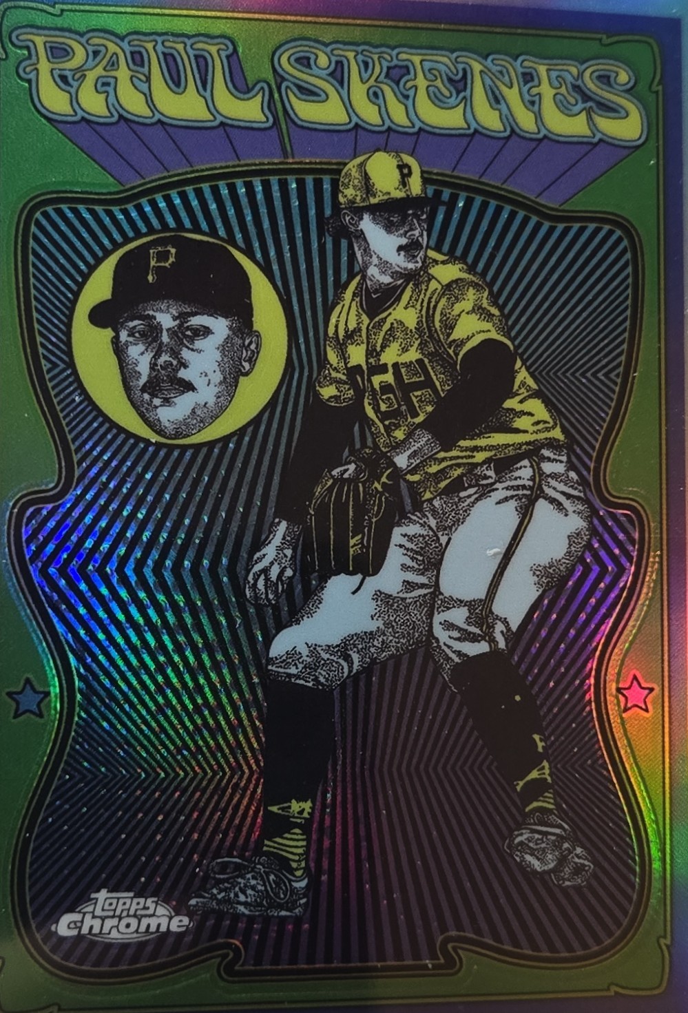 2025 Topps Chrome Ultraviolet All-Stars#UV-4 Paul Skenes
