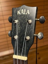 Kala Solid Mahogany Salt  Pepper Doghair Concert Ukulele With Bag KA-SDH-C
