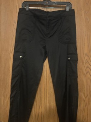 NWT Cache Black Crop Pants Size 10