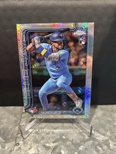 2025 Topps Chrome LEO JIMENEZ Toronto Blue Jays RC Rookie X-Fractor Refractor🔥