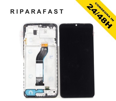 Display Mit Frame Für Xiaomi REDMI 13C 23108RN04Y 23106RN0DA LCD Glas Touch Scr