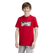 Image of adidas Kids Logo T-Shirt Junior Regular Fit Crew Neck
