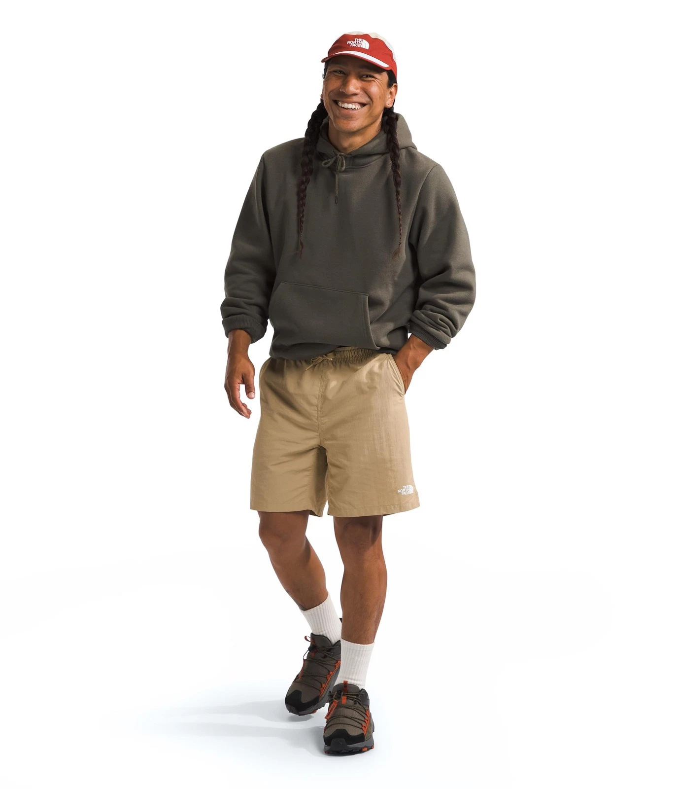 Th North Face Men's Action Short 2.0 Khaki Stone Size XXL Short