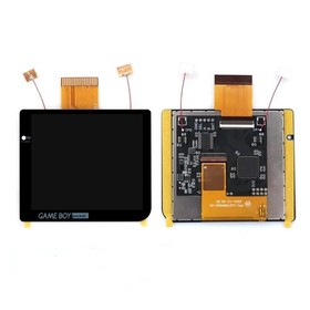 Game Boy Pocket Laminated 2.8" IPS Kit  + Shell & USB-C LiPo Battery Gameboy GBP