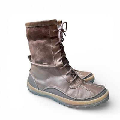 Merrell Sylva Mid Lace Womens Waterproof Winter Boots Brown 200g Insulated 11