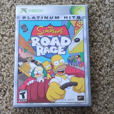 The Simpsons Road Rage Electronic Arts Xbox 2001 Manual Racing 2-Player NTSC-U/C
