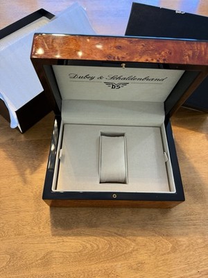 Authentic Dubey & Schaldenbrand Watch Presentation/Jewelry / Storage box