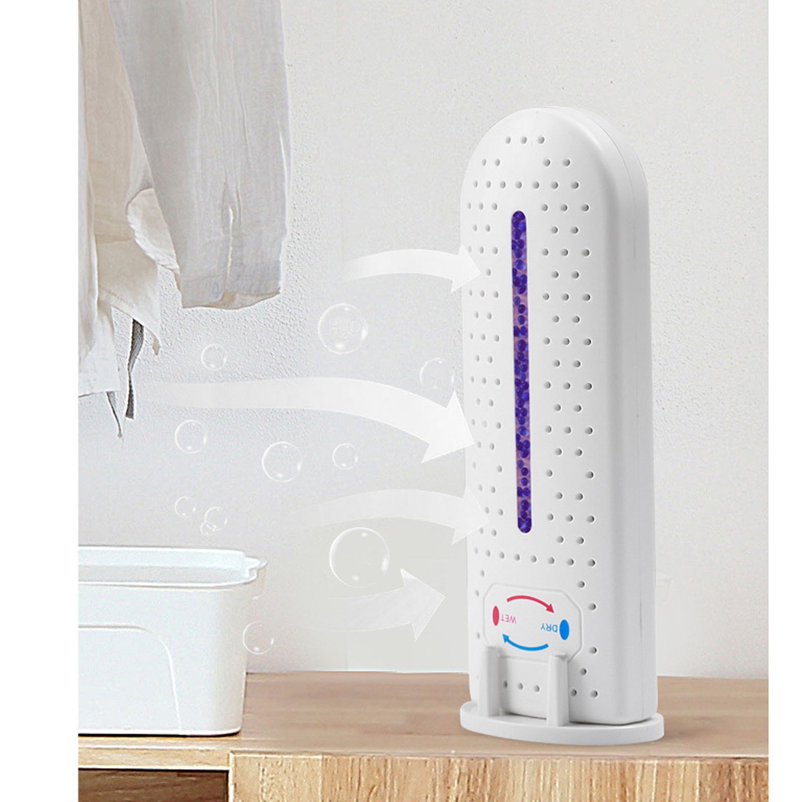 ↑Mini Dehumidifier Efficient Moisture Control For Closets And Bathrooms