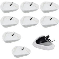 Dampfbesen Ersatzpads Mikrofaser 8 St&uuml;ck universal f&uuml;r Steamboy Vax Reinigung