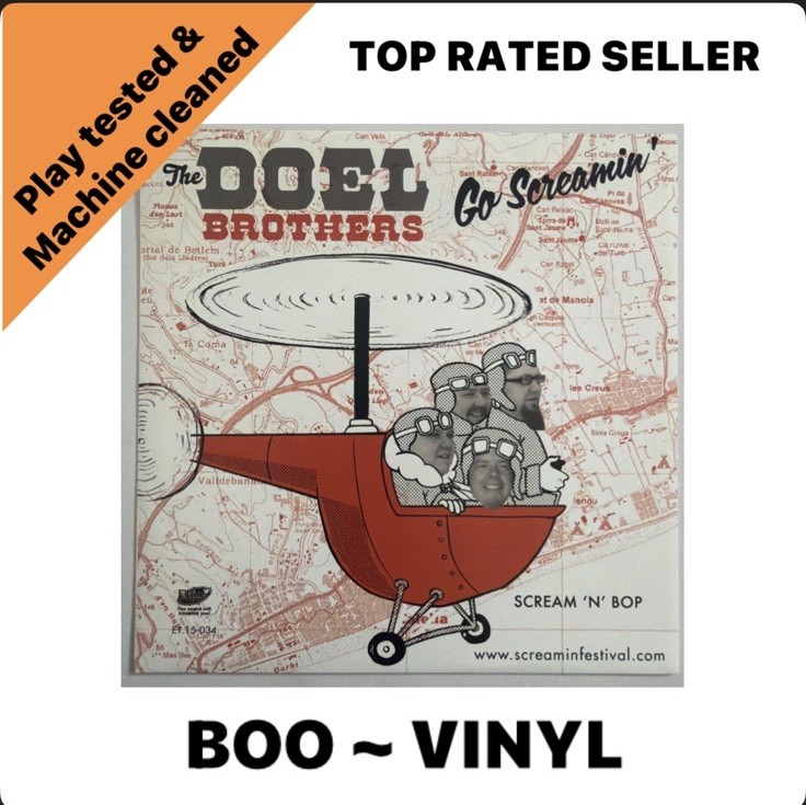The Doel Brothers Go Screamin' (Vinyl) 7” Rockabilly NM / NM