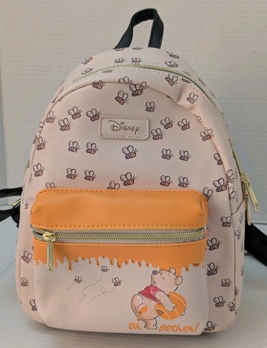 Loungefly Disney Winnie The Pooh Bees and Honey Mini Backpack Tiny Scuff Bottom - 第 1/6 張圖片