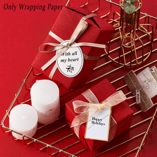 Coloured Linen Wrapping Paper Roll for Florist Flower Bouquet DIY Craft Material - Picture 5 of 48
