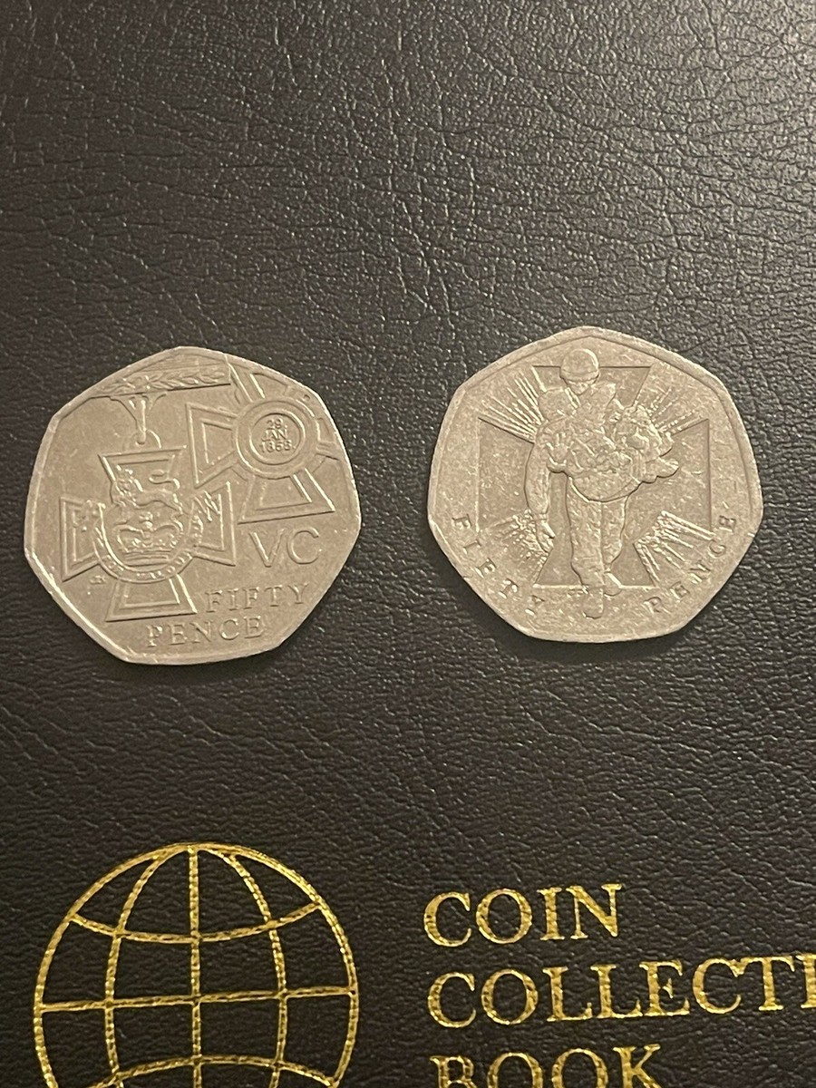 Rare 2 Victoria Cross Coins. 2006 VC 50p Coins | eBay UK