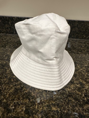 Backwoods Logo Reversible OSFM Sun Bucket Hat, Beige Black New NWOT magazine - Picture 2 of 4