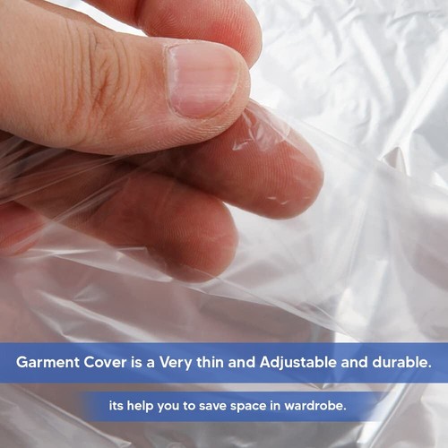Clear Garment Covers Roll Polythene Bags for Suits & Shirts - All Sizes 01 - Picture 3 of 5