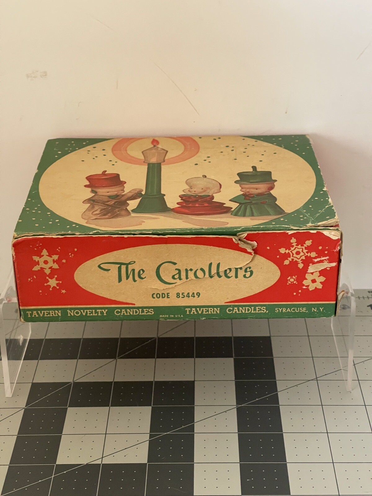 Tavern Novelty Candles 1940s The Carollers In Original Box Rare eBay