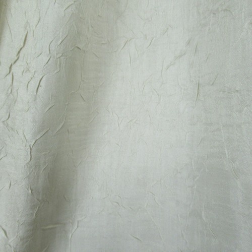 Croscill Crinkle Curtains 1 Pair 2 Panels Cream Off White 40 x 86 Inches Each - Bild 6 von 9