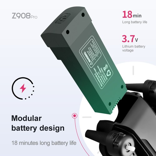 2.4G RC Drone WIFI FPV 4K Dual HD Camera Selfie Obstacle Avoidance Quadcopter - Bild 8 von 12