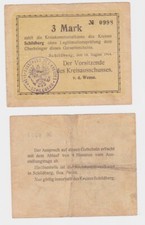 3 Mark Banknote Schildberg district near Poznan 18 August 1918 (163630)