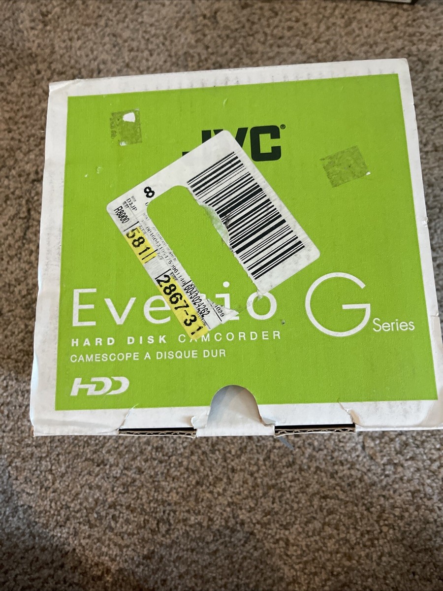 JVC Everio GZ-MG21 (20 GB) Flash Media Camcorder for sale
