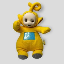 Playskool Teletubbies Laa Laa Lala Plush Talking Stuffed Toy Yellow VTG 1998 16"