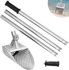 Hand Sand Scoop for Metal Detecting,Heavy Duty 304 Stainless Steel Metal Detecti