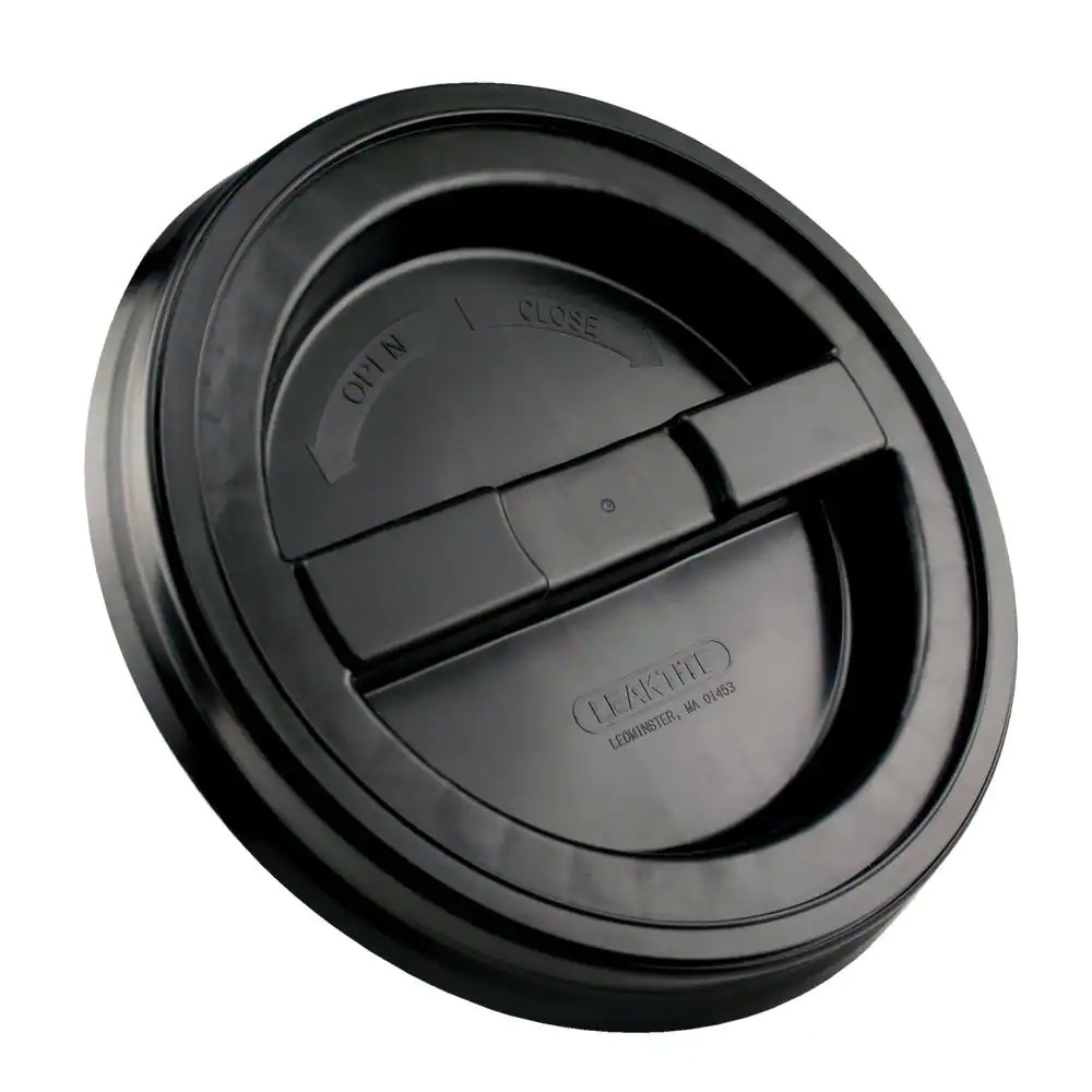 2 Pack Screw Top Bucket Lid With 2 Gaskets Fits 5 & 3.5 Gal. Black Bucket HDPE