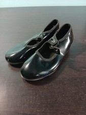 Kids So Danca Black Tap Shoes - Size 1 1/2 - Used