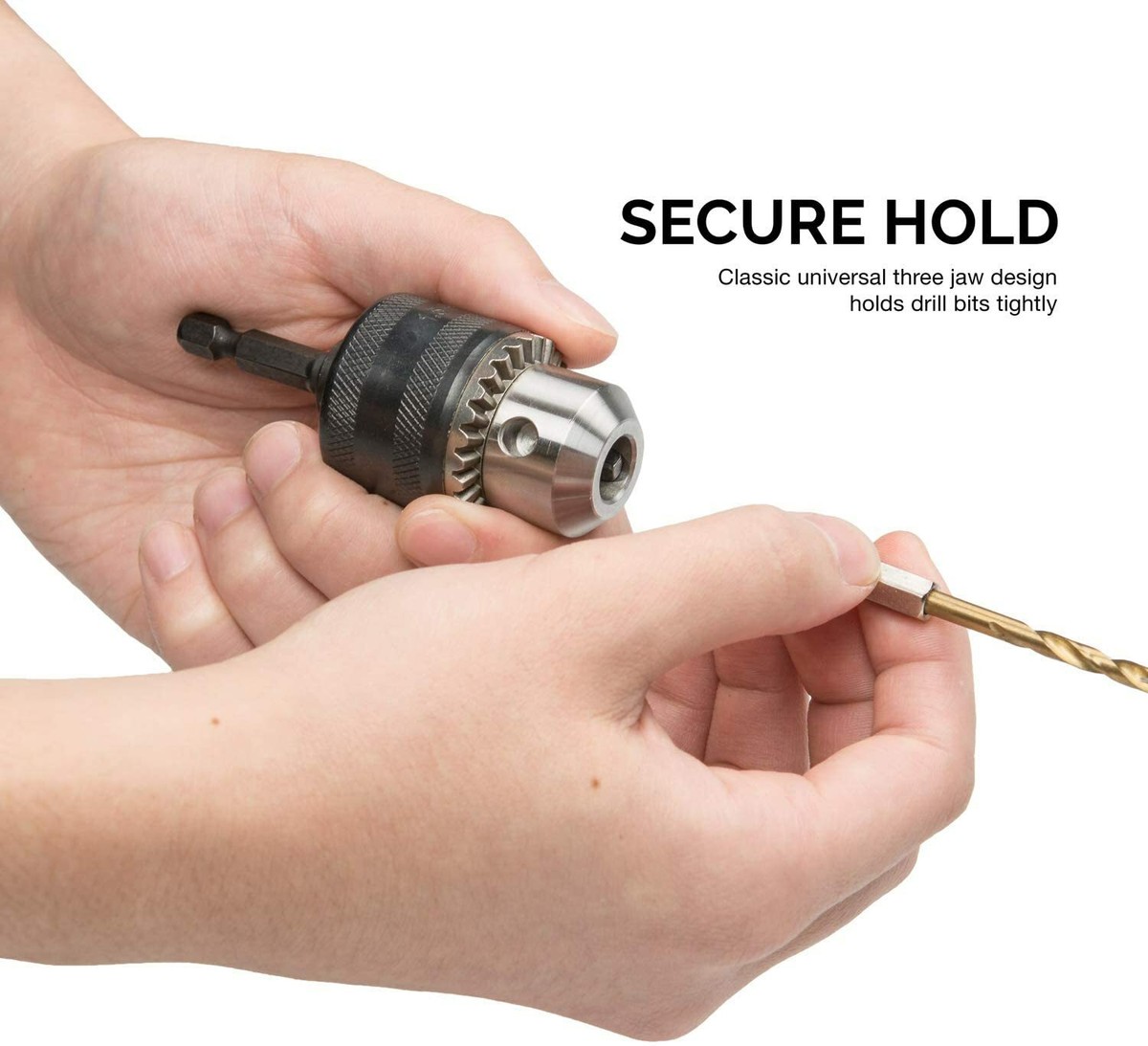 Neiko 20754A 3/8” Drill Chuck with 1/4” Quick Change Hex