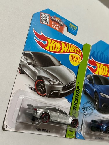 HOT WHEELS TESLA LOT - Model 3 - Cybertruck - Model S - Roadster - Package Error - Picture 6 of 19