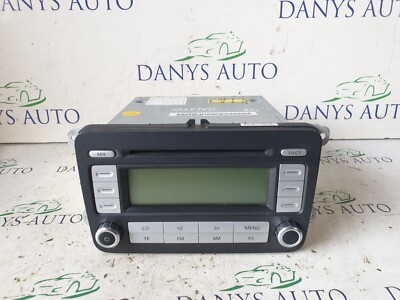VW GOLF MK5 2004-2008 VW RCD300 BLAUPUNKT CD PLAYER HEAD UNIT 1K0035186R