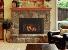 Majestic Ruby 35" Fireplace Insert, w/ Remote & Blower, NG, RUBY35IN