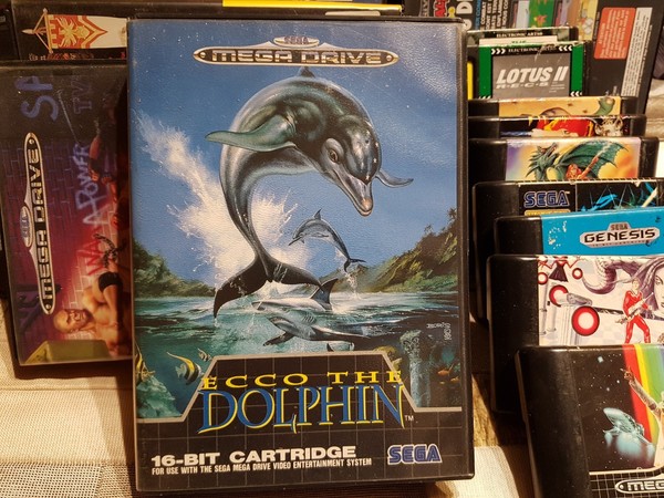 JUEGO ECCO THE DOLPHIN 1 SEGA MEGADRIVE GENESIS ¡¡¡¡¡JUEGAZO!!!! COMPLETOO