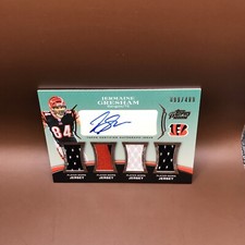 2010 Topps Prime Jermaine Gresham 5 Rookie Patch Auto RPA Autograph RC #99/499
