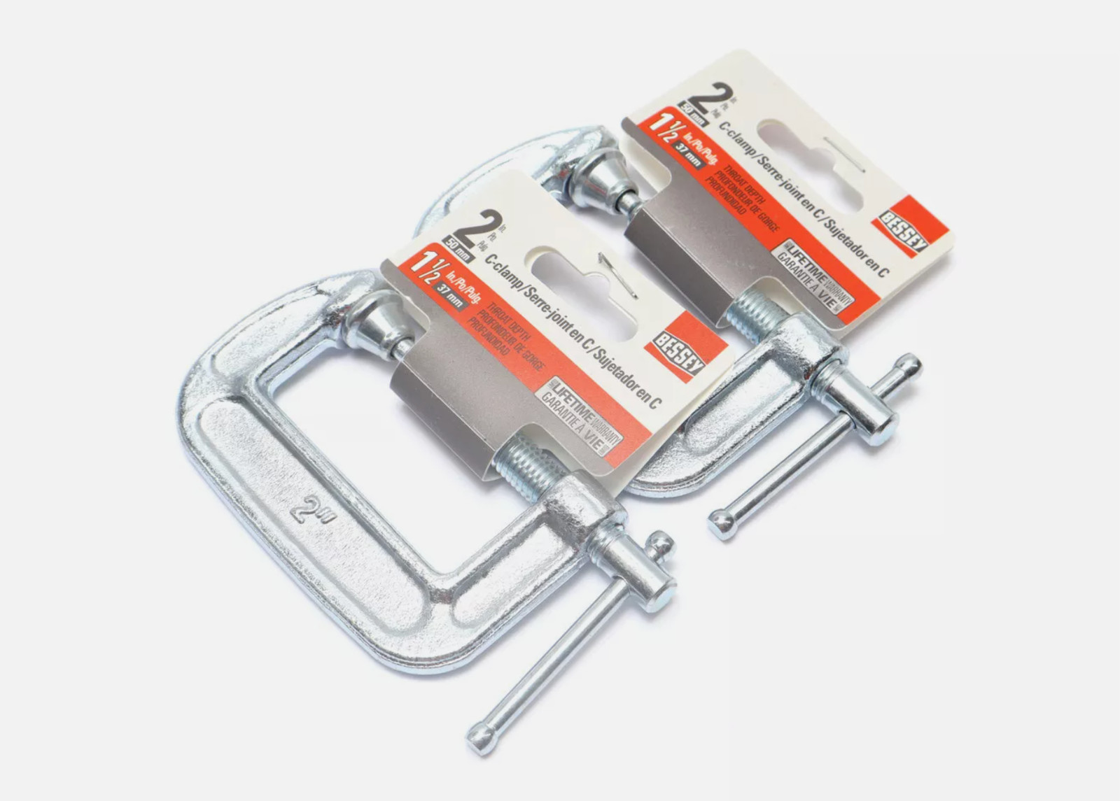 Bessey GTR 16S6 H Morsetto da tavolo tutto in acciaio 160 / 60 mm