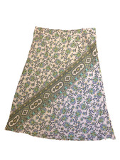 Vintage Old Navy Skirt- Size 4 - Purple Floral and Geometric Pattern