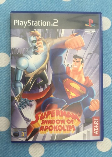 🌟SUPERMAN🌟PLAYSTATION 2🌟PS2🌟COMPLETE🌟UK SELLER🌟FAST FREE UK🇬🇧POSTAGE - Picture 2 of 4