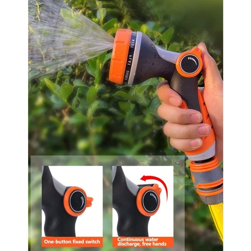 Car Washer W/ Pump Hose Nozzle Sprayer For Showering pet Wash Car Watering Plant - Picture 4 of 21