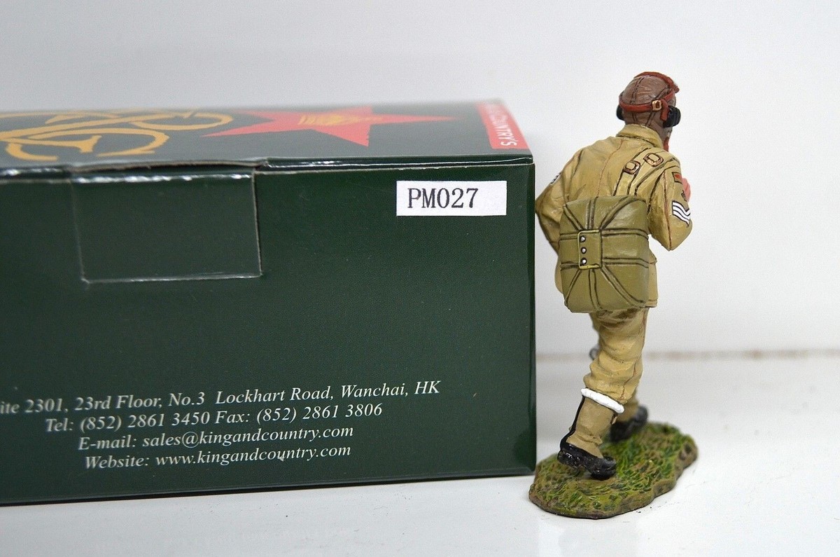 Lot De 2 Soldats King & Country's Bastogne WWII Soldats Plomb US Et
