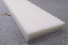 HDPE White Bar 3/4" Thick x 3.50" Wide x 24" Long