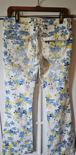 Vintage RARE Roberto Cavalli Floral Printed Jeans - Picture 6 of 7