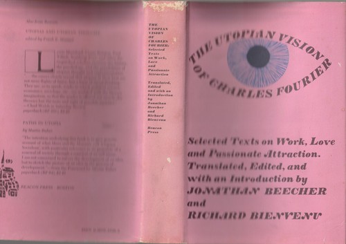 THE UTOPIAN VISION OF CHARLES FOURIER , HC/DJ 1ST ED 1971 , SELECTED TEXTS - Picture 2 of 6